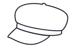 Newsboy cap