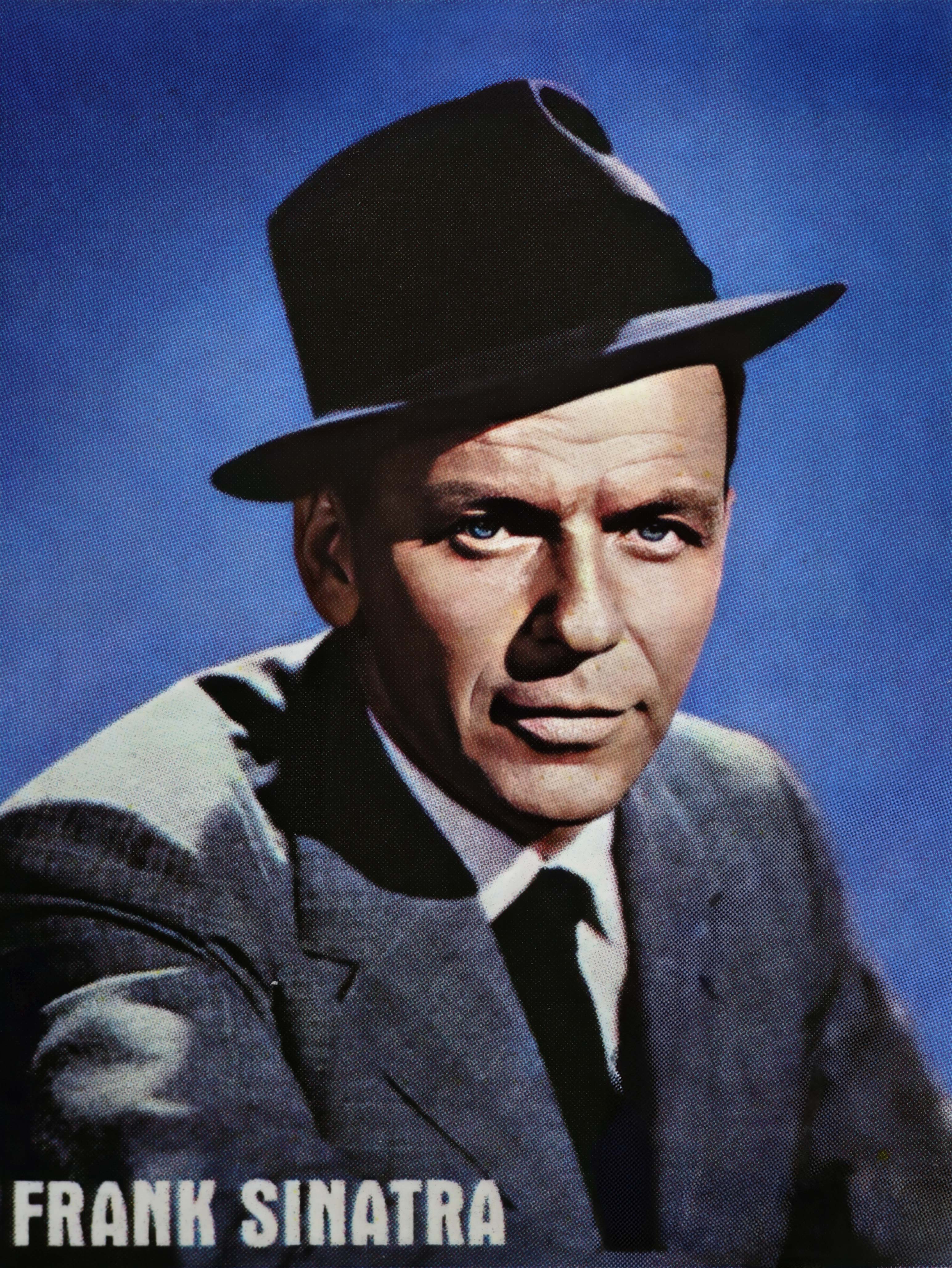 Sinatra met Fedora hoed