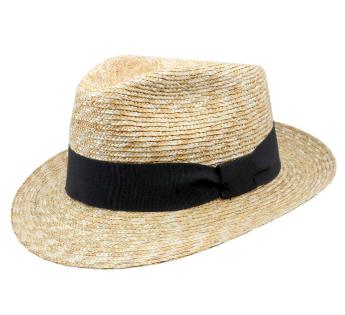 fedora paille Classic fedora paille Classic Straw Fedora 