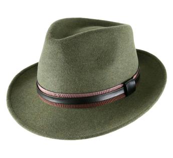 Chapeau Vert Nude Trilby Large