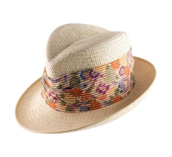 chapeau panama asymétrique Amalia