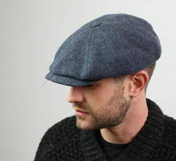 casquette beret Stetson Shetland Herringbone