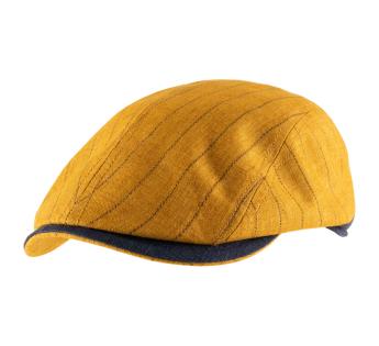 Casquette béret jaune Matera-3