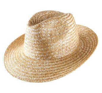 Nude Fedora Straw Classic Italy