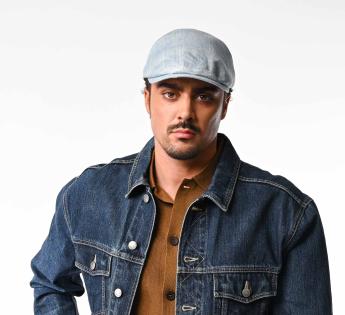 Casquette beret en lin Haywood/734