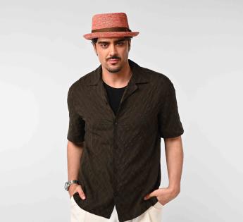 chapeau porkpie raphia Nico