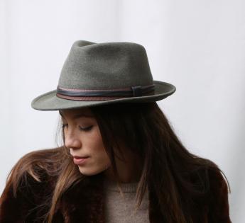 Chapeau Vert Nude Trilby Large