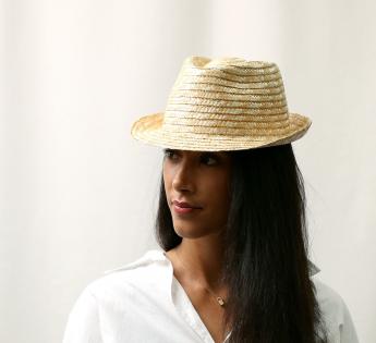 Trilby paille Nude Trilby Straw