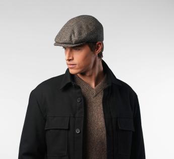 Casquette pied de poule Pecoraro